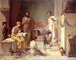 A Sick Child brought into the Temple of Aesculapius